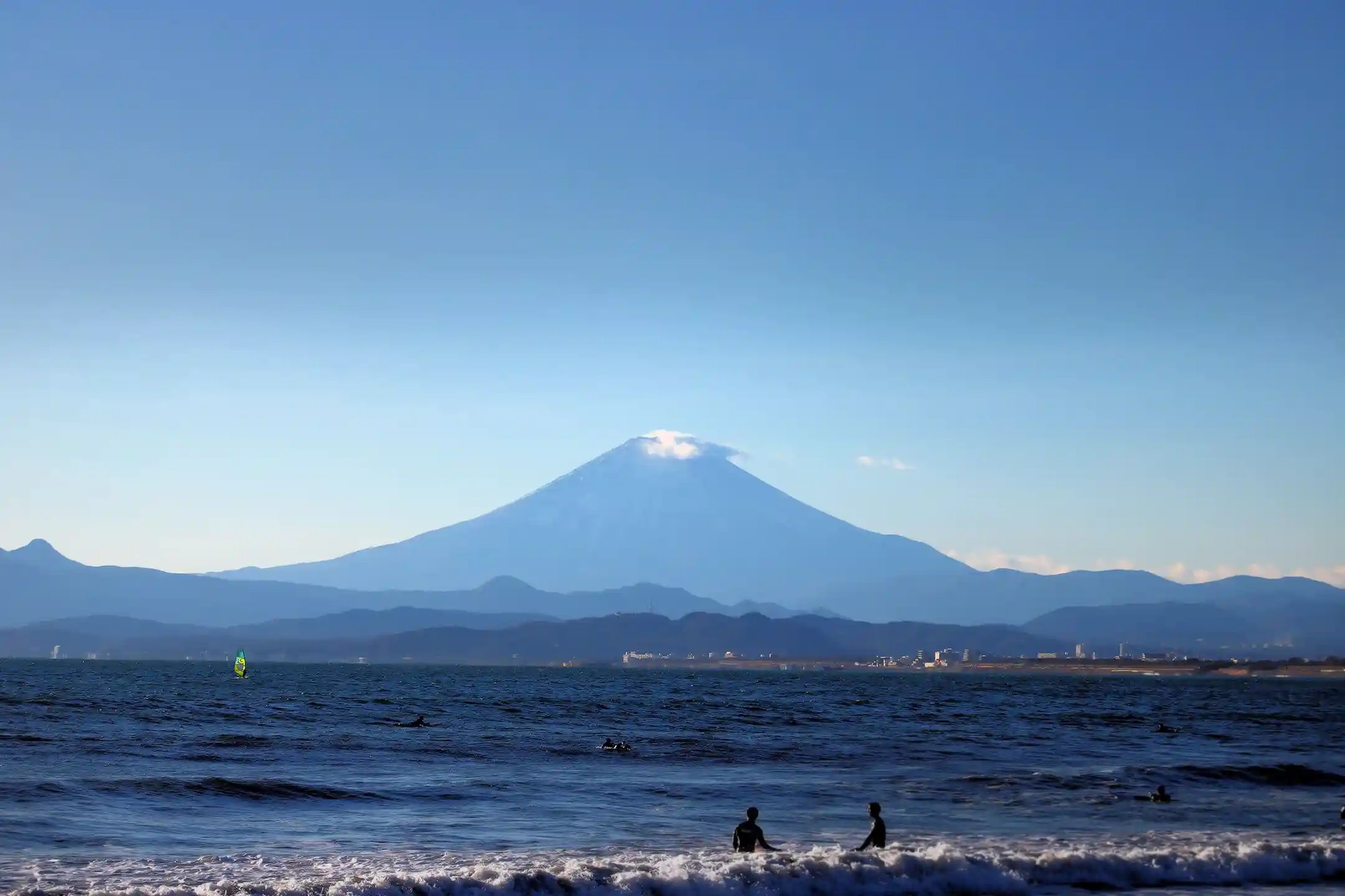 Fuji across the Shōnan coast