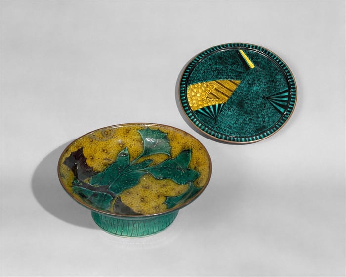 Kutani porcelain, painted in Kanazawa