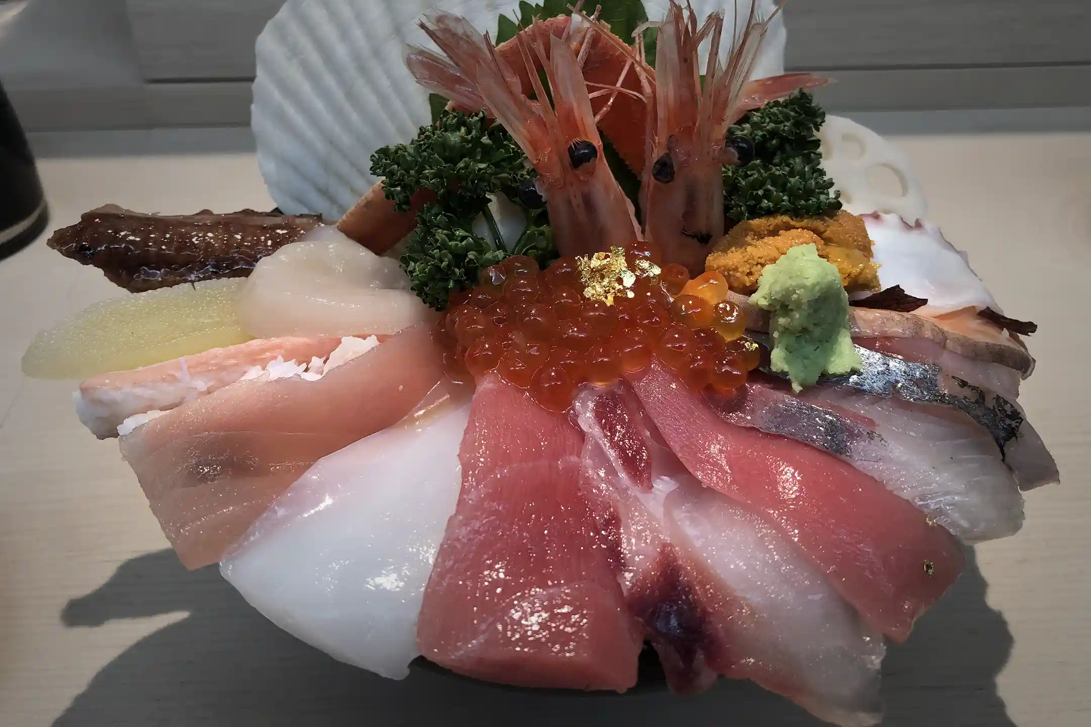 Fresh seafood from the Sea of Japan, Kanazawa