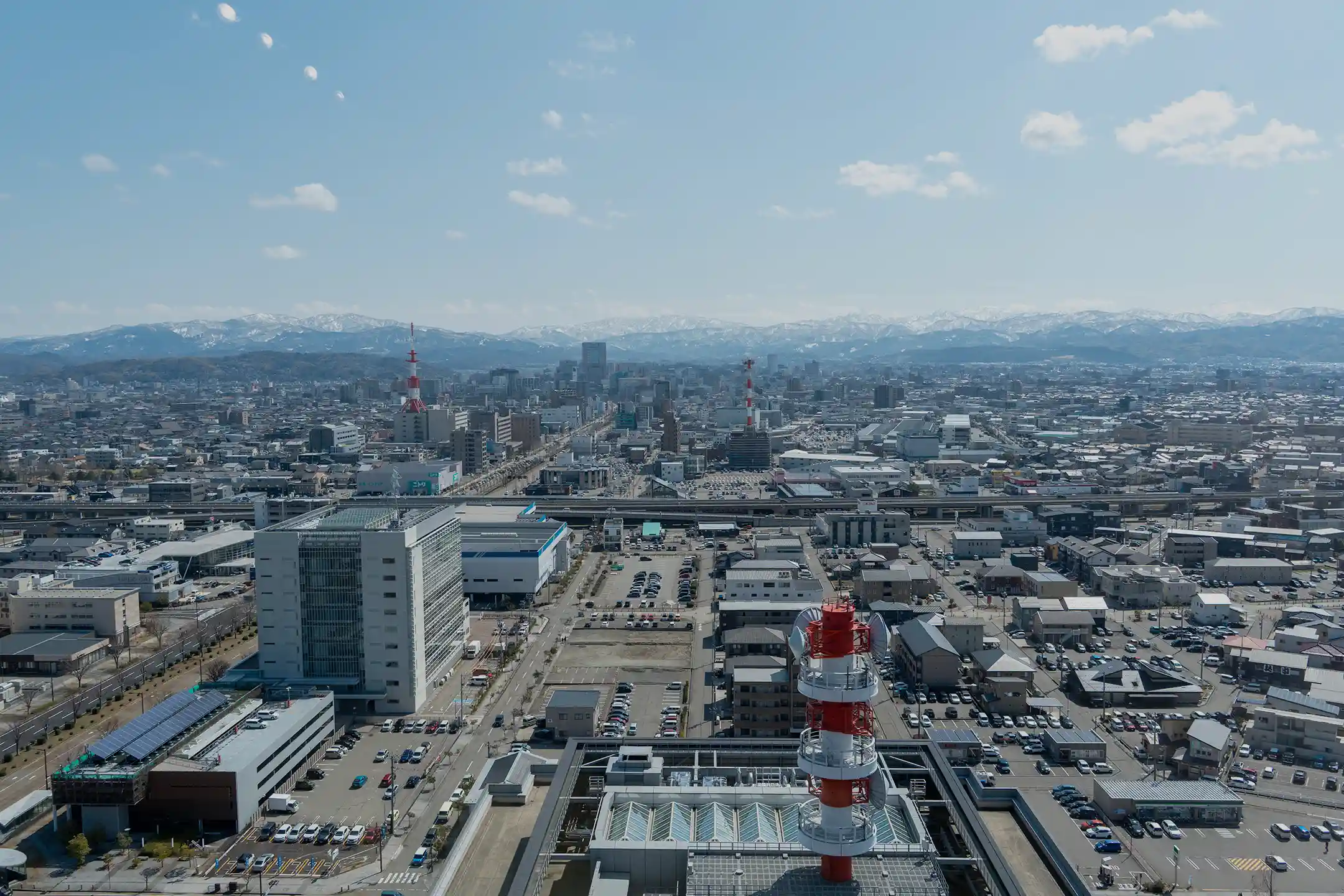 A view over the Kanazawa townscape