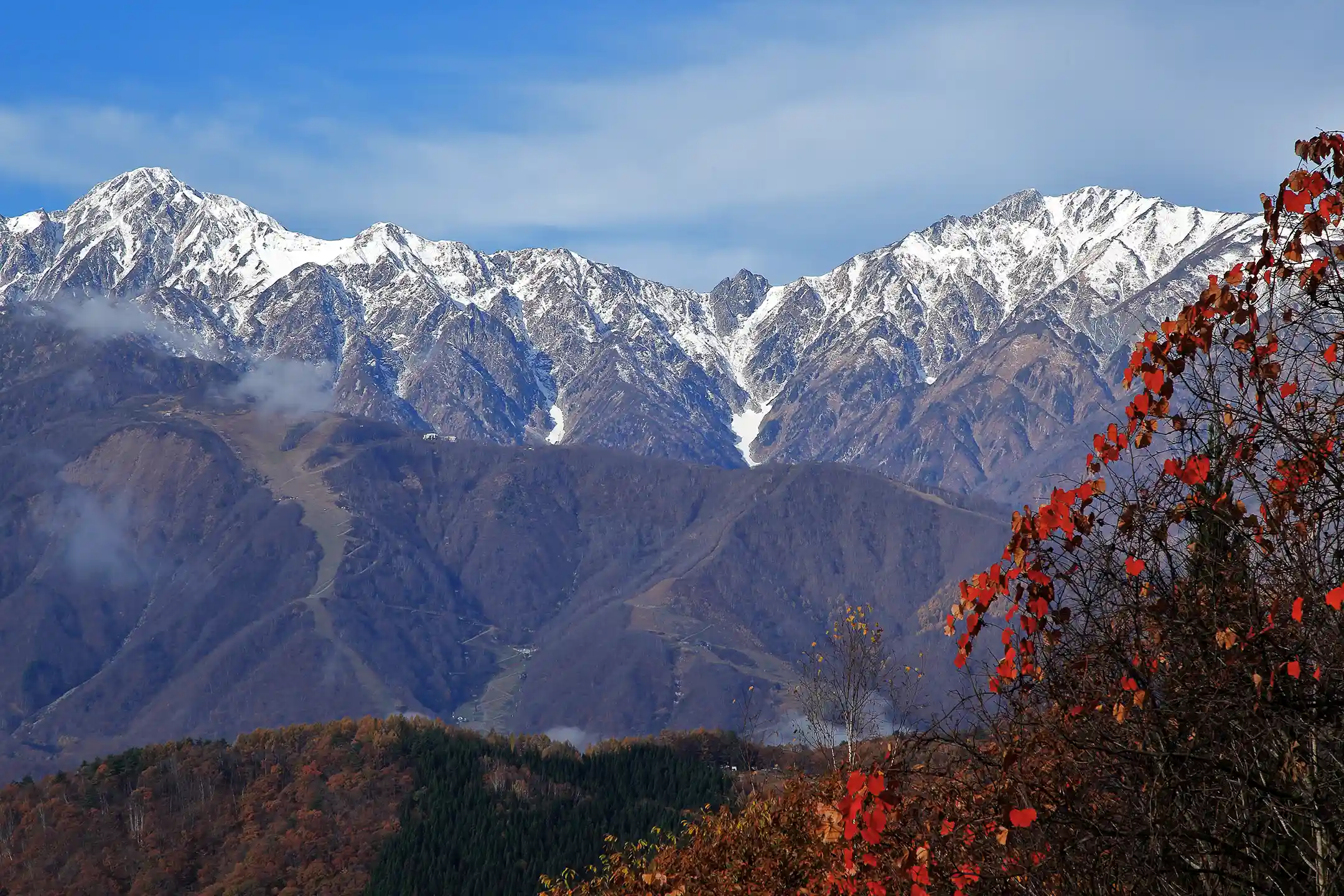 The Northern Japan Alps in Nagano Prefecture