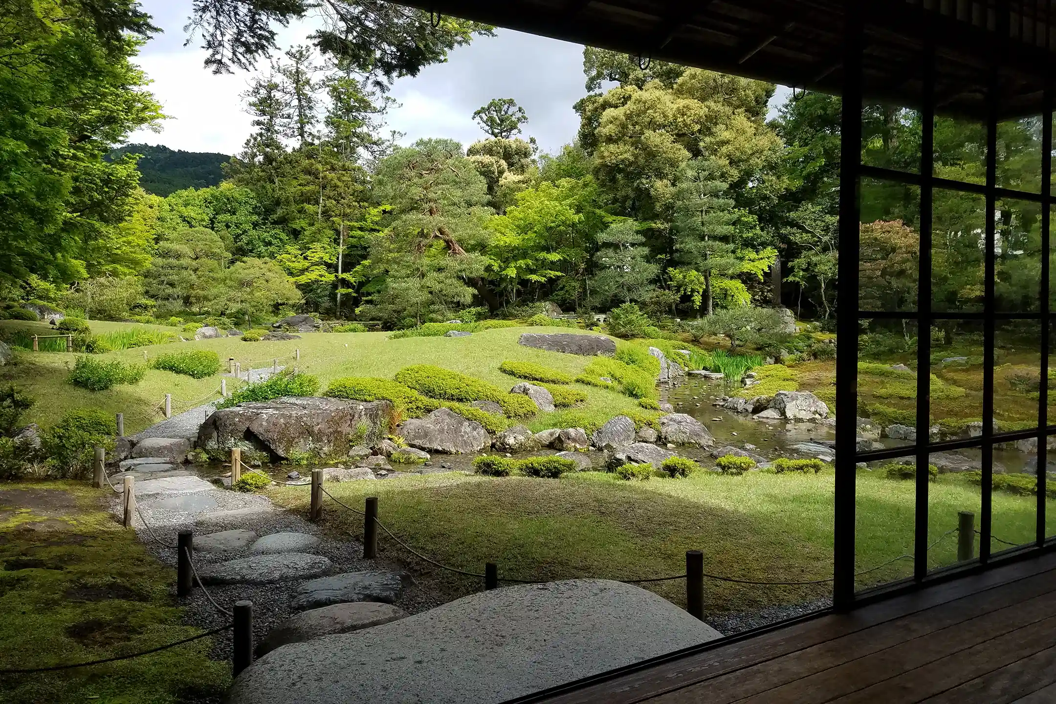 A historic Japanese garden
