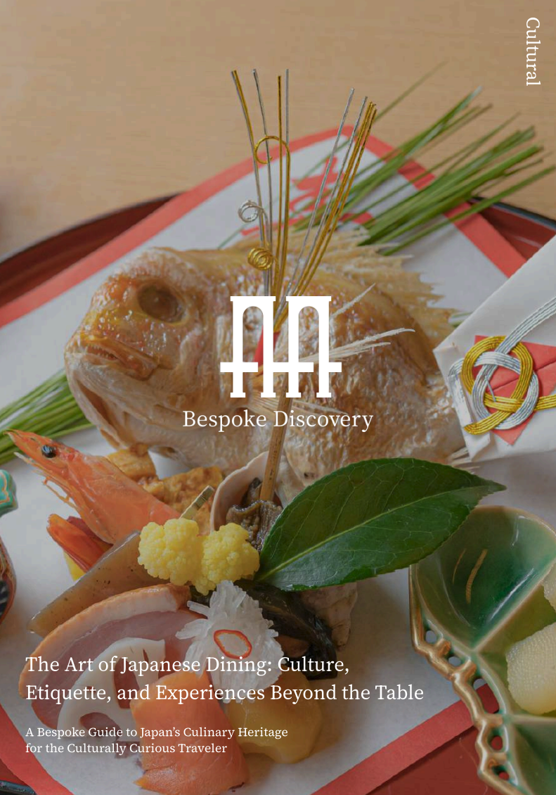 The Art of Japanese Dining: Culture, Etiquette, and Experiences Beyond the Table
