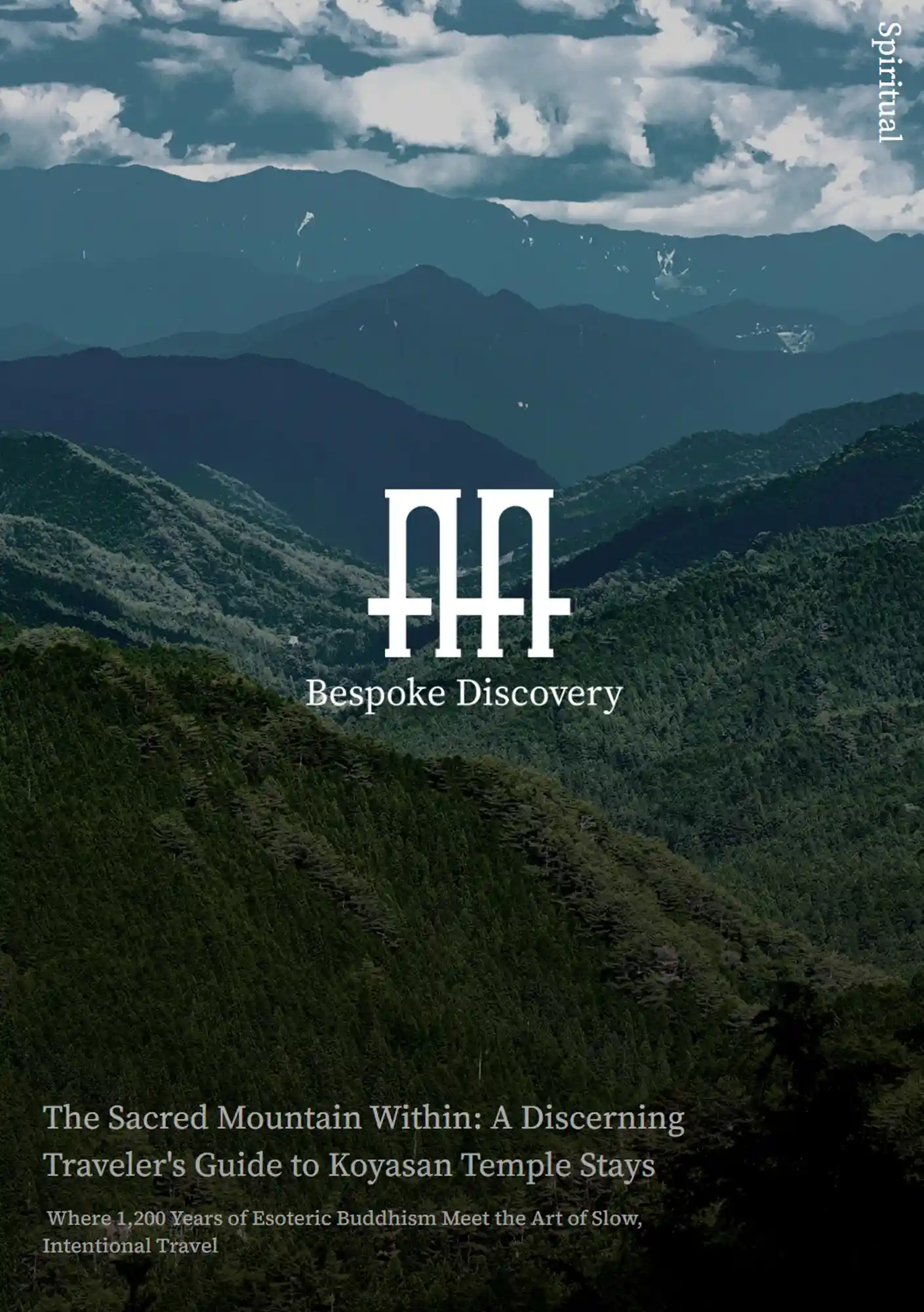 The Sacred Mountain Within: A Discerning Traveler's Guide to Koyasan Temple Stays