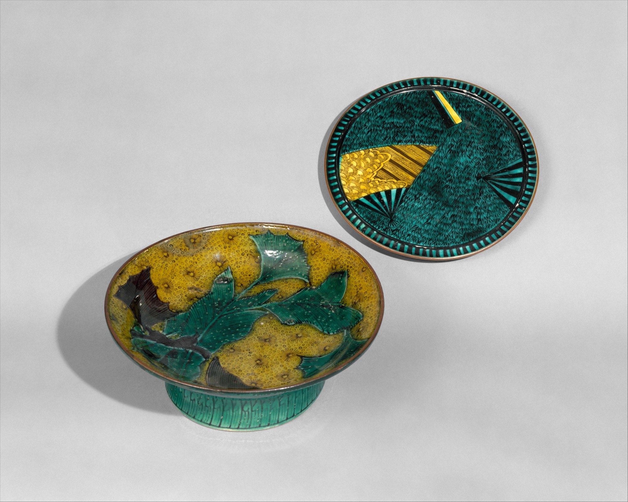 Kutani ware in the Yoshidaya style