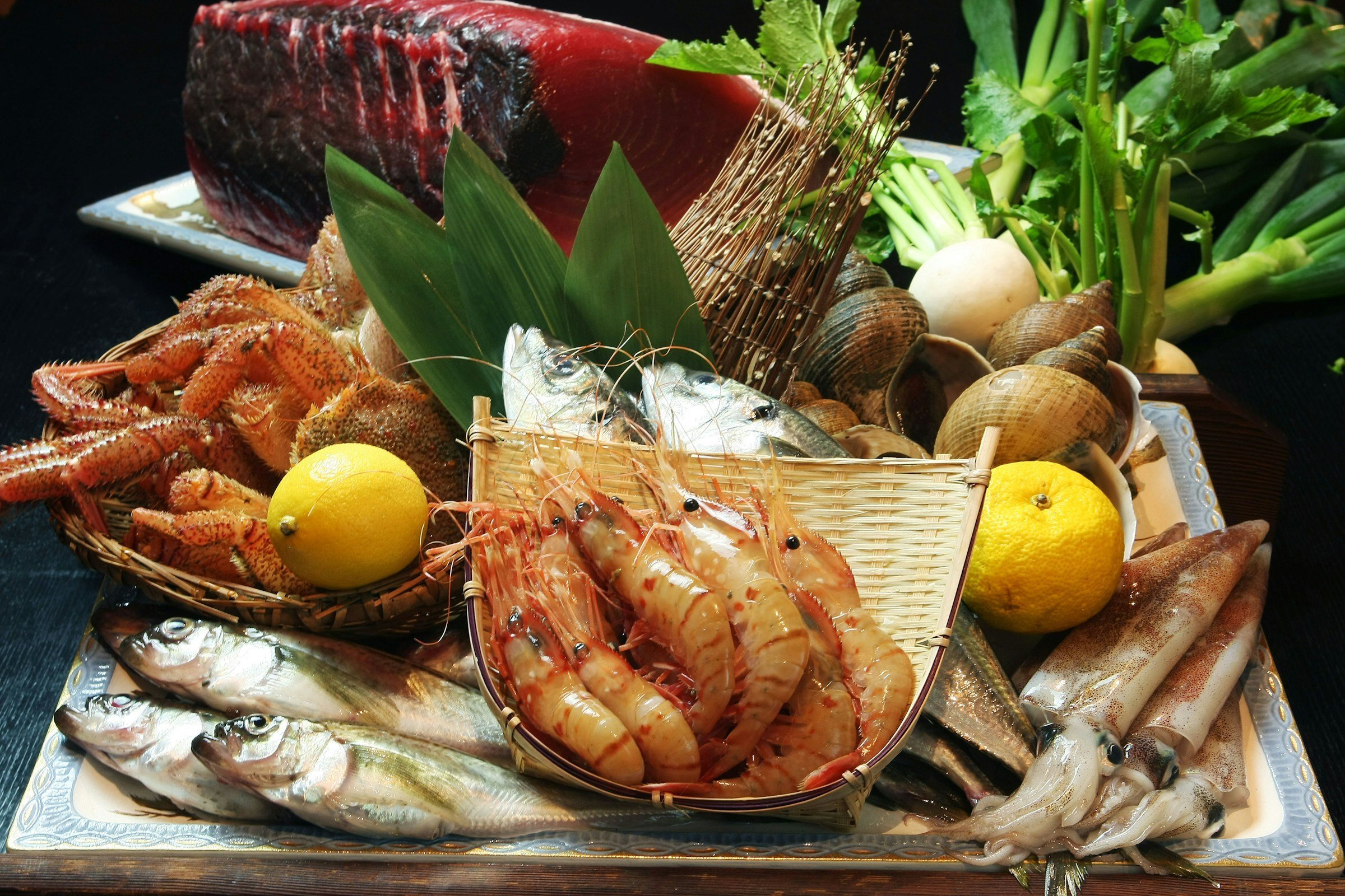 Seafood from the Japan Sea